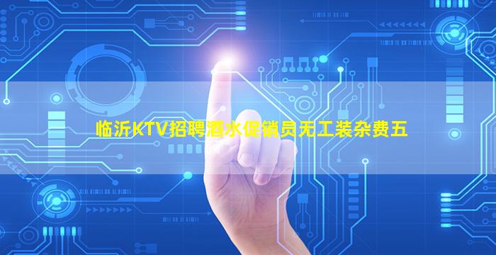 临沂KTV招聘酒水促销员无工装杂费五